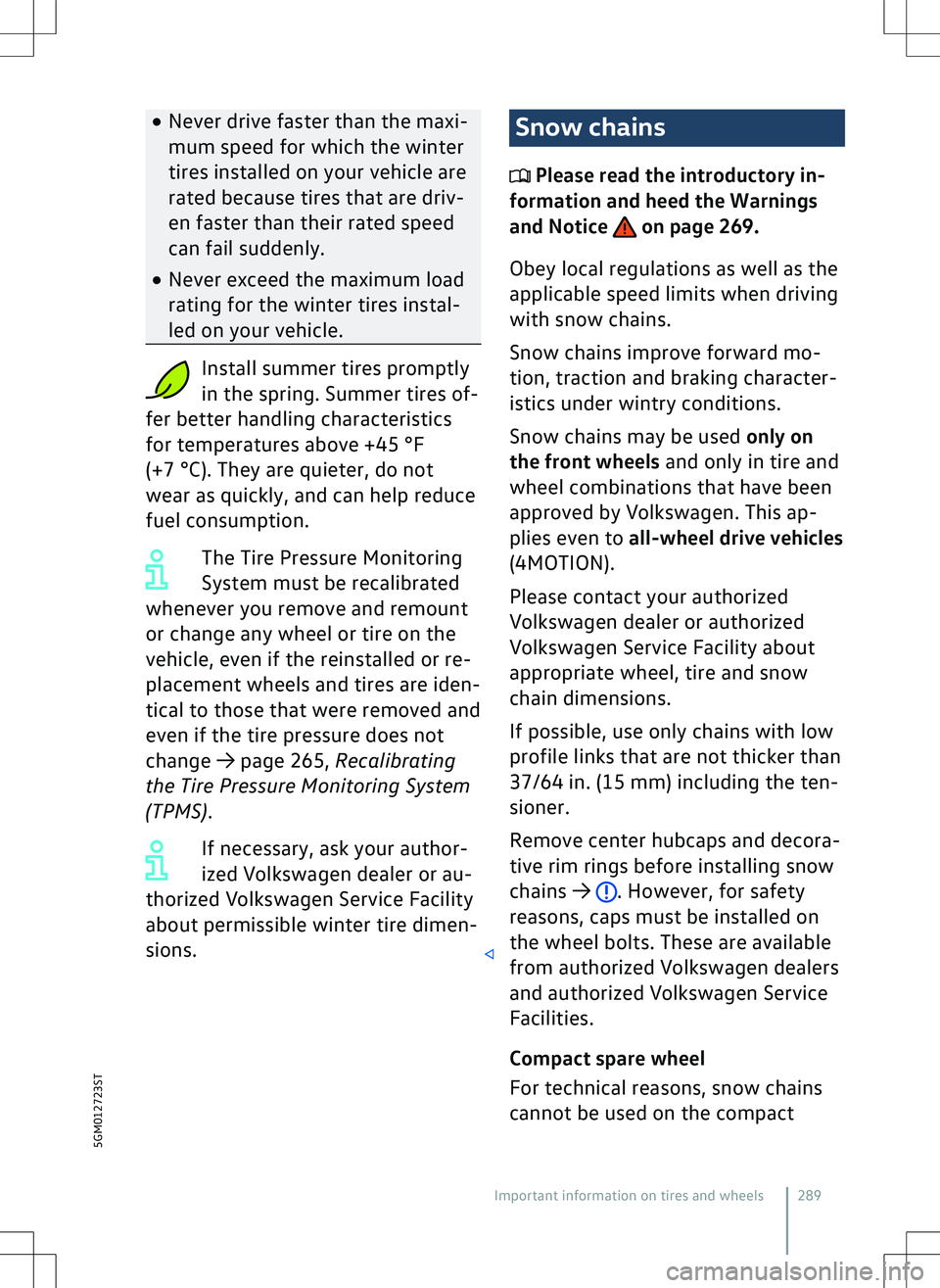 VOLKSWAGEN GOLF GTI 2020  Owners Manual 