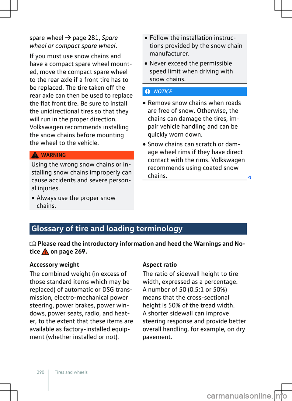 VOLKSWAGEN GOLF GTI 2020  Owners Manual 