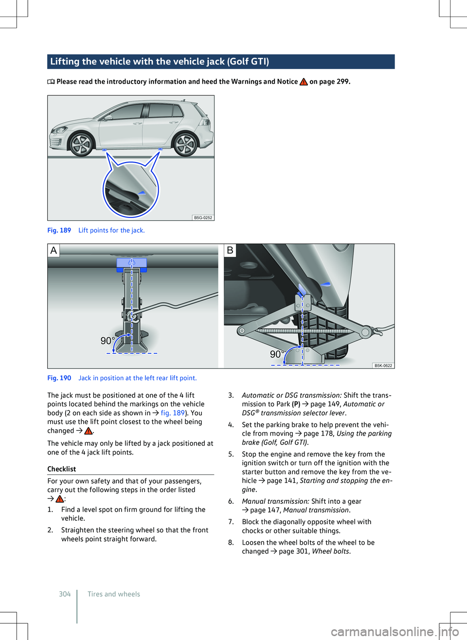 VOLKSWAGEN GOLF GTI 2020  Owners Manual 