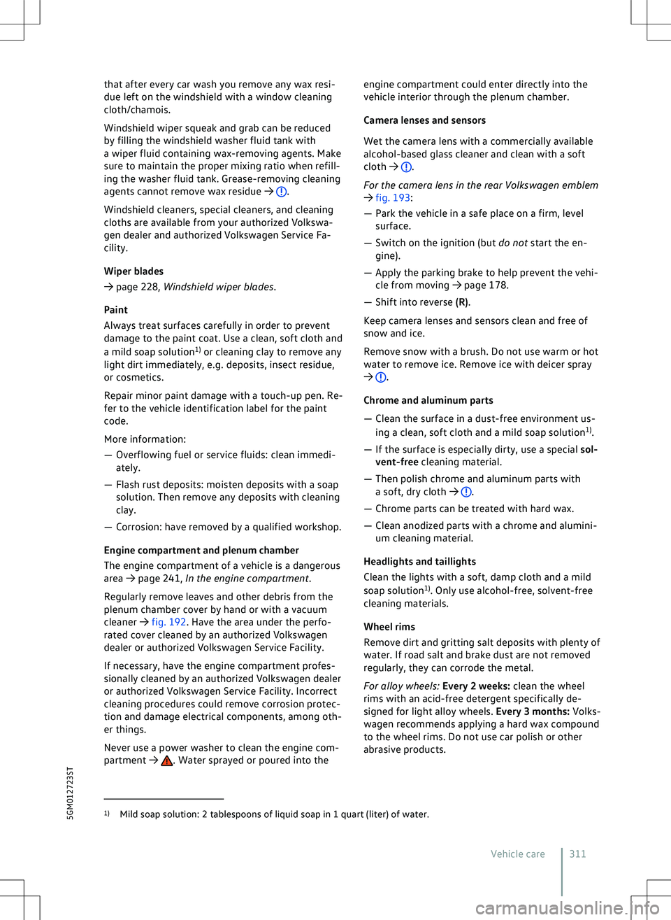VOLKSWAGEN GOLF GTI 2020  Owners Manual 