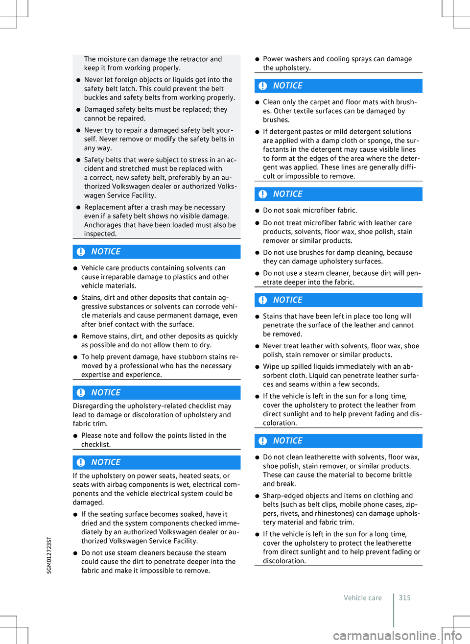 VOLKSWAGEN GOLF GTI 2020  Owners Manual 