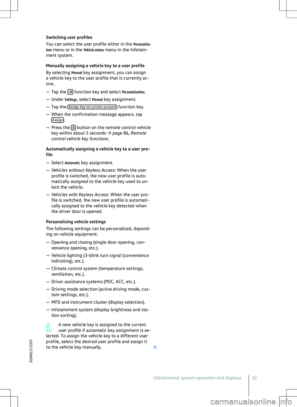 VOLKSWAGEN GOLF GTI 2020  Owners Manual 