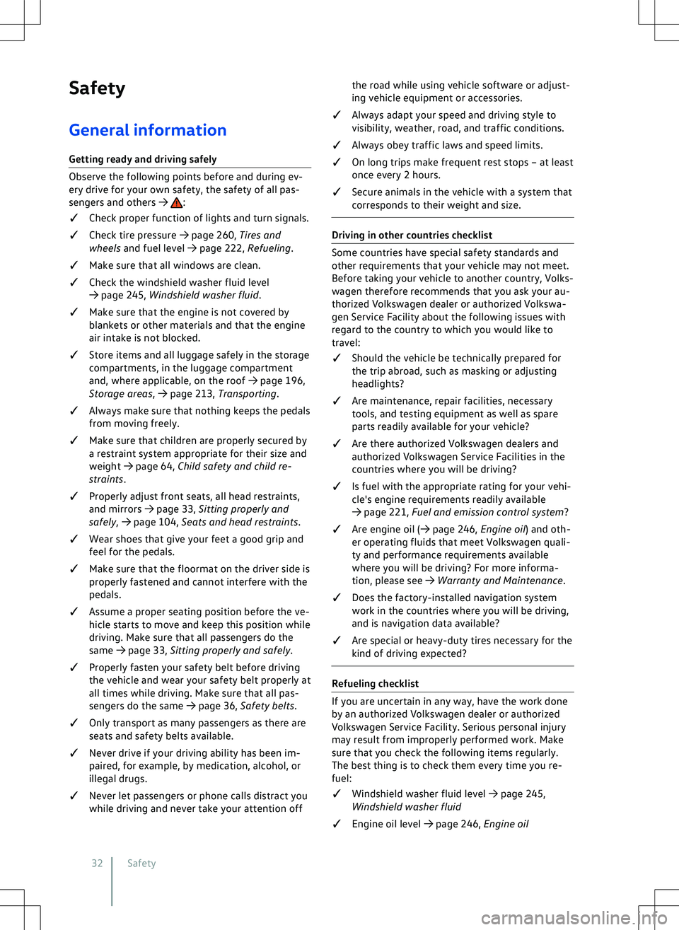 VOLKSWAGEN GOLF GTI 2020  Owners Manual 