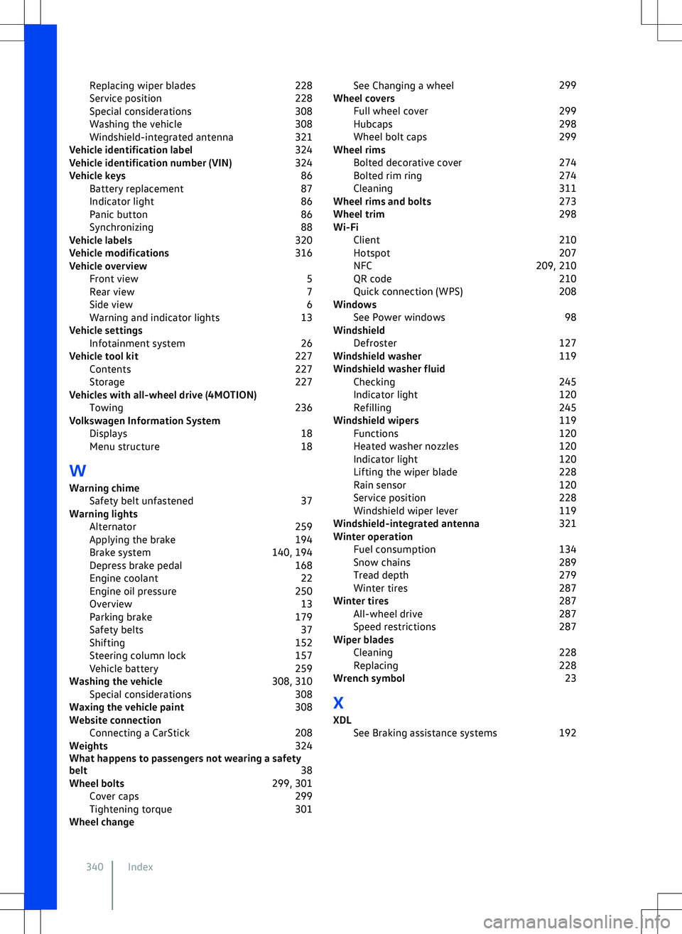 VOLKSWAGEN GOLF GTI 2020  Owners Manual 