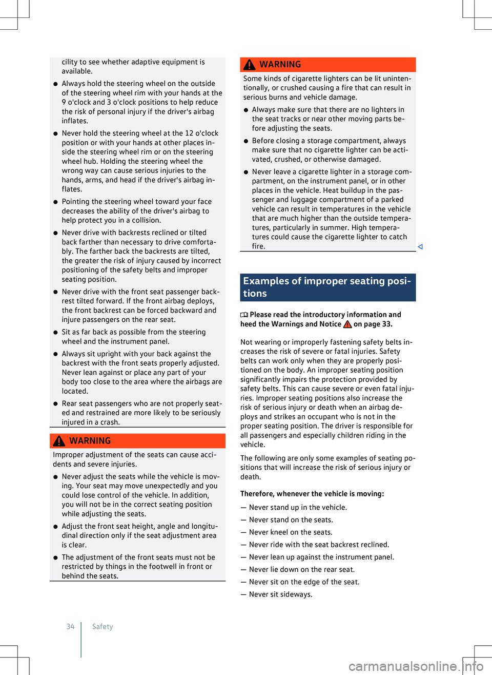 VOLKSWAGEN GOLF GTI 2020  Owners Manual 