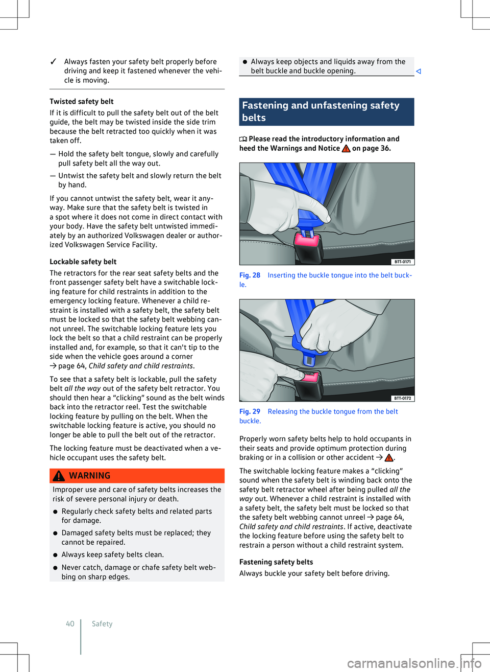 VOLKSWAGEN GOLF GTI 2020  Owners Manual 