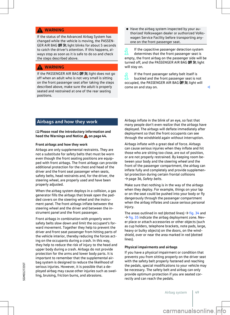 VOLKSWAGEN GOLF GTI 2020  Owners Manual 