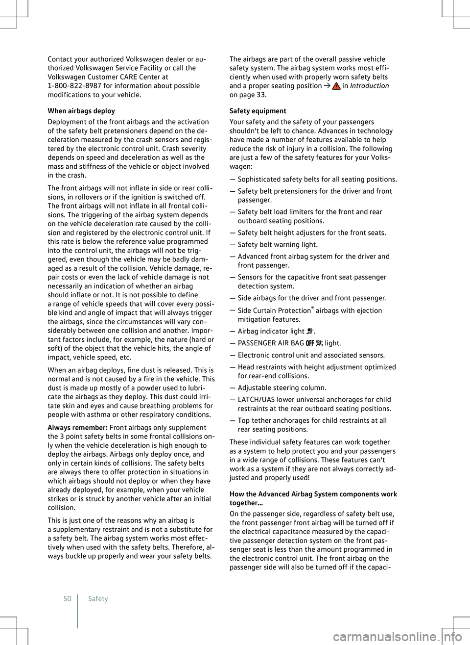 VOLKSWAGEN GOLF GTI 2020  Owners Manual 