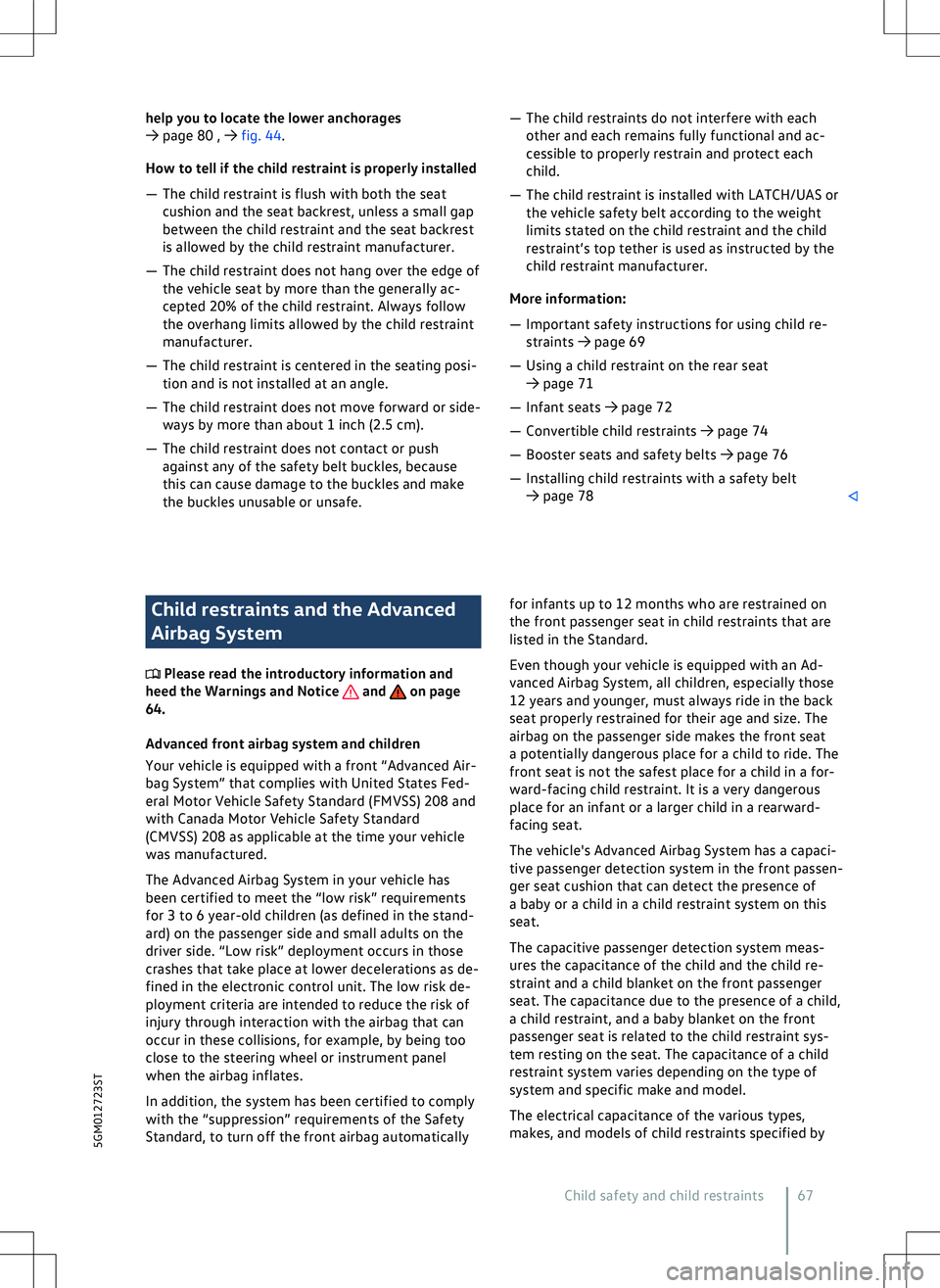 VOLKSWAGEN GOLF GTI 2020  Owners Manual 