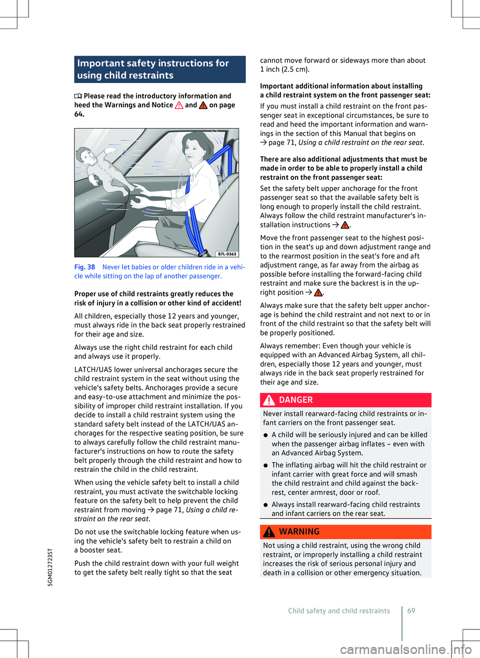 VOLKSWAGEN GOLF GTI 2020  Owners Manual 