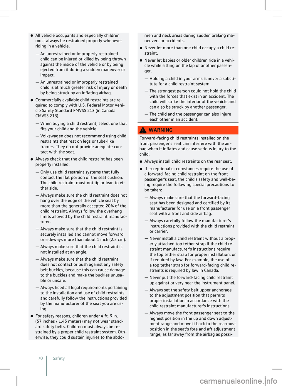 VOLKSWAGEN GOLF GTI 2020  Owners Manual 