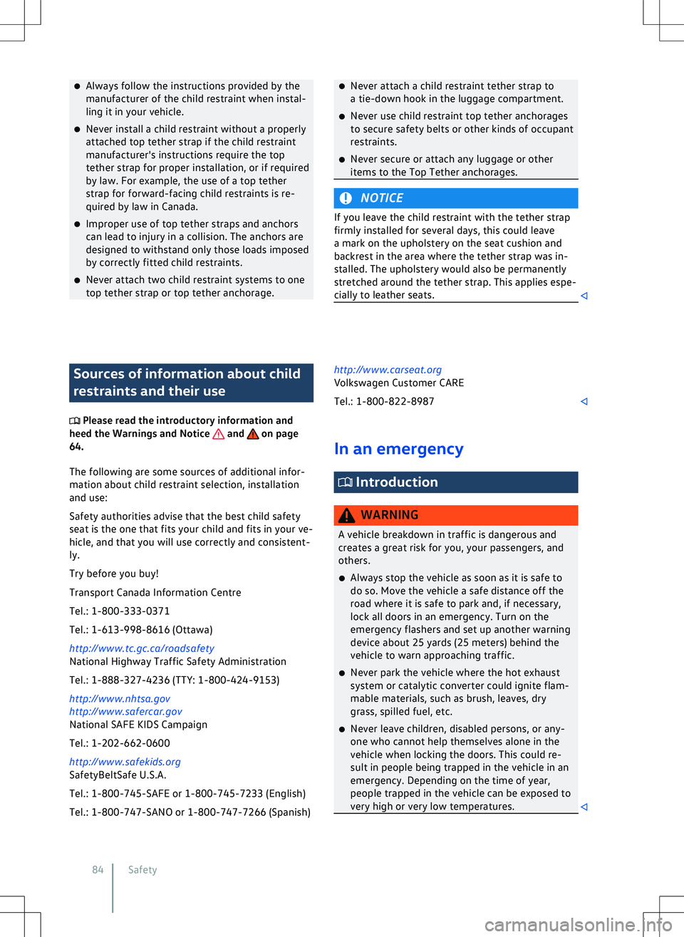 VOLKSWAGEN GOLF GTI 2020  Owners Manual 