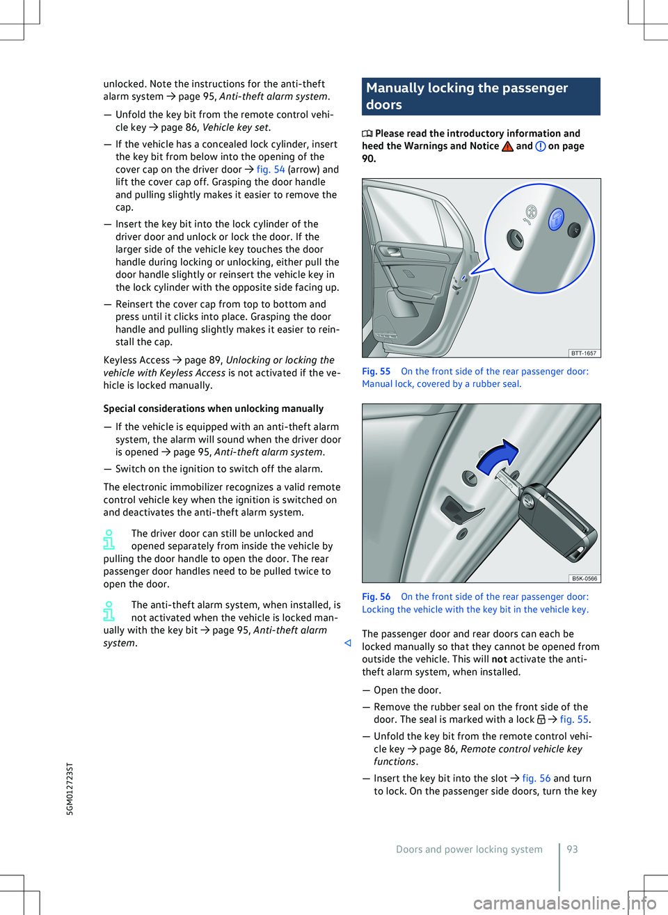 VOLKSWAGEN GOLF GTI 2020  Owners Manual 