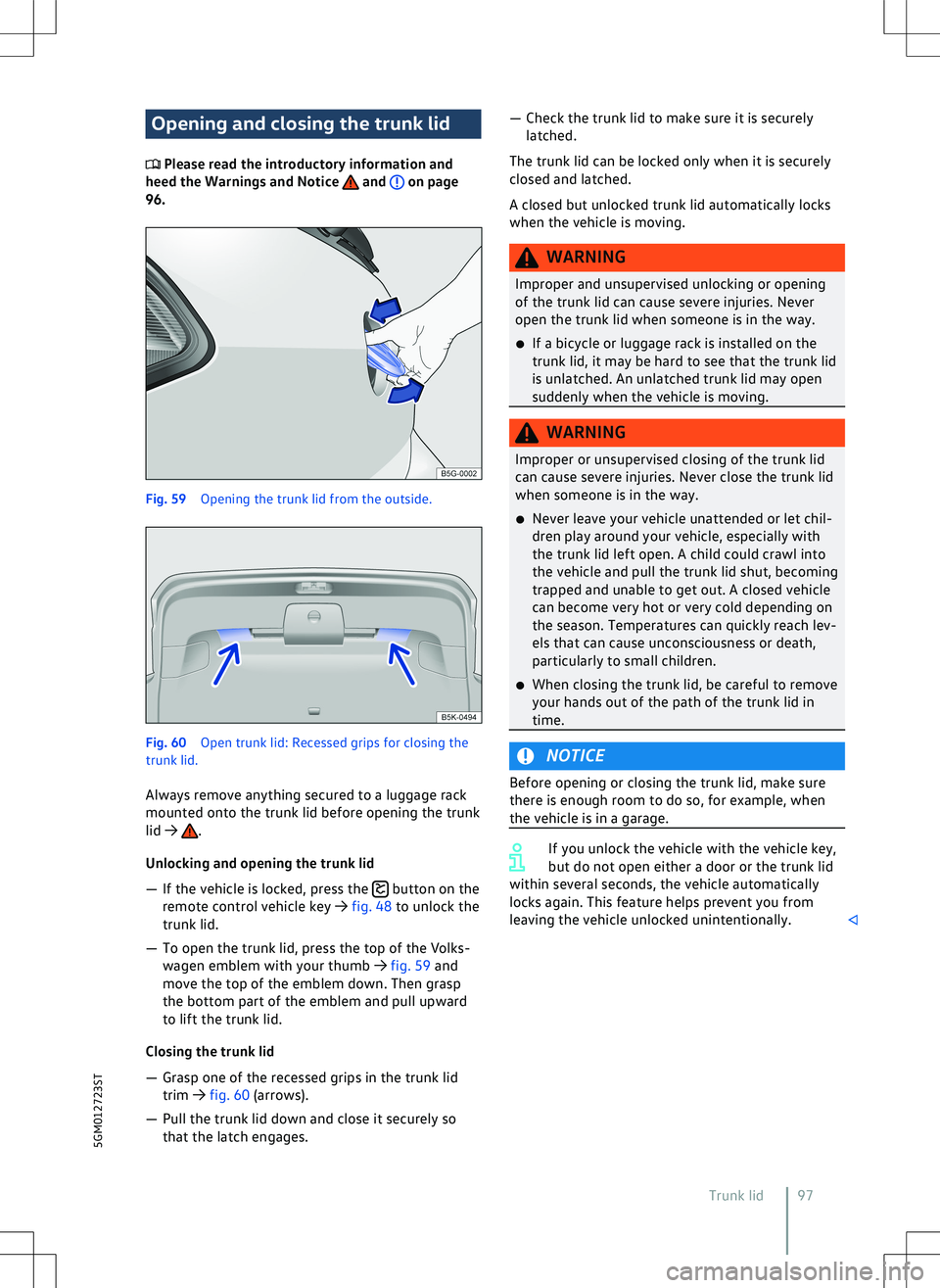 VOLKSWAGEN GOLF GTI 2020  Owners Manual 