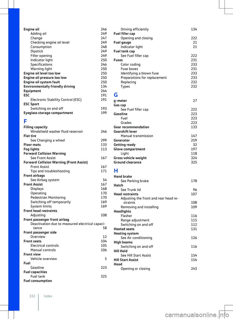 VOLKSWAGEN GOLF 8 GTI 2020  Owners Manual 