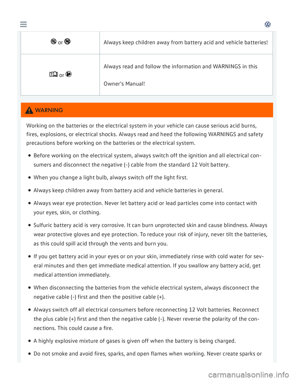 VOLKSWAGEN GOLF 7 2016  Owners Manual 