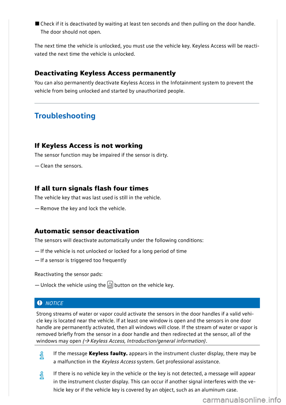 VOLKSWAGEN GOLF MK8 2020  Owners Manual 