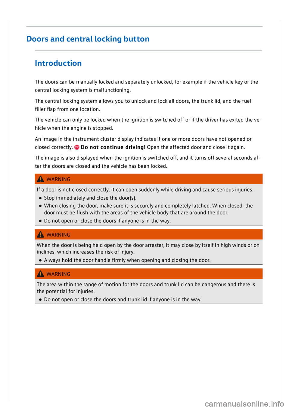 VOLKSWAGEN GOLF MK8 2020  Owners Manual 