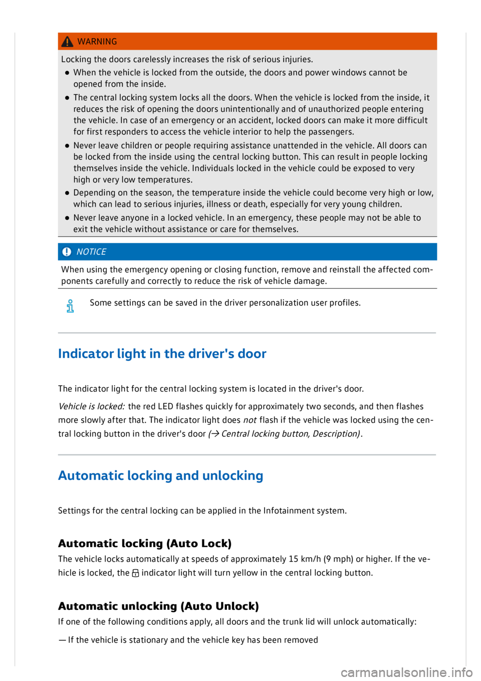 VOLKSWAGEN GOLF MK8 2020  Owners Manual 