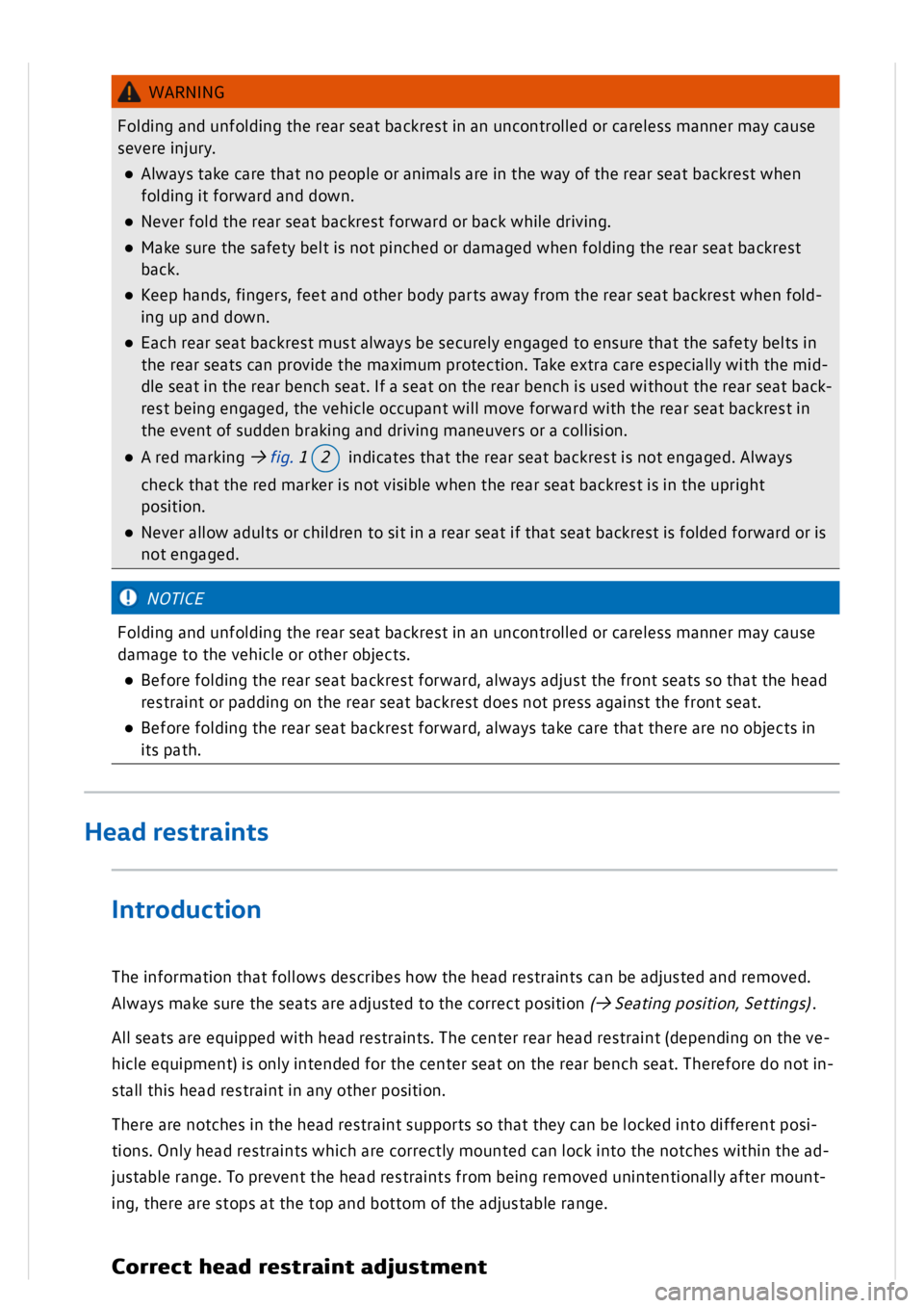 VOLKSWAGEN GOLF MK8 2020  Owners Manual 