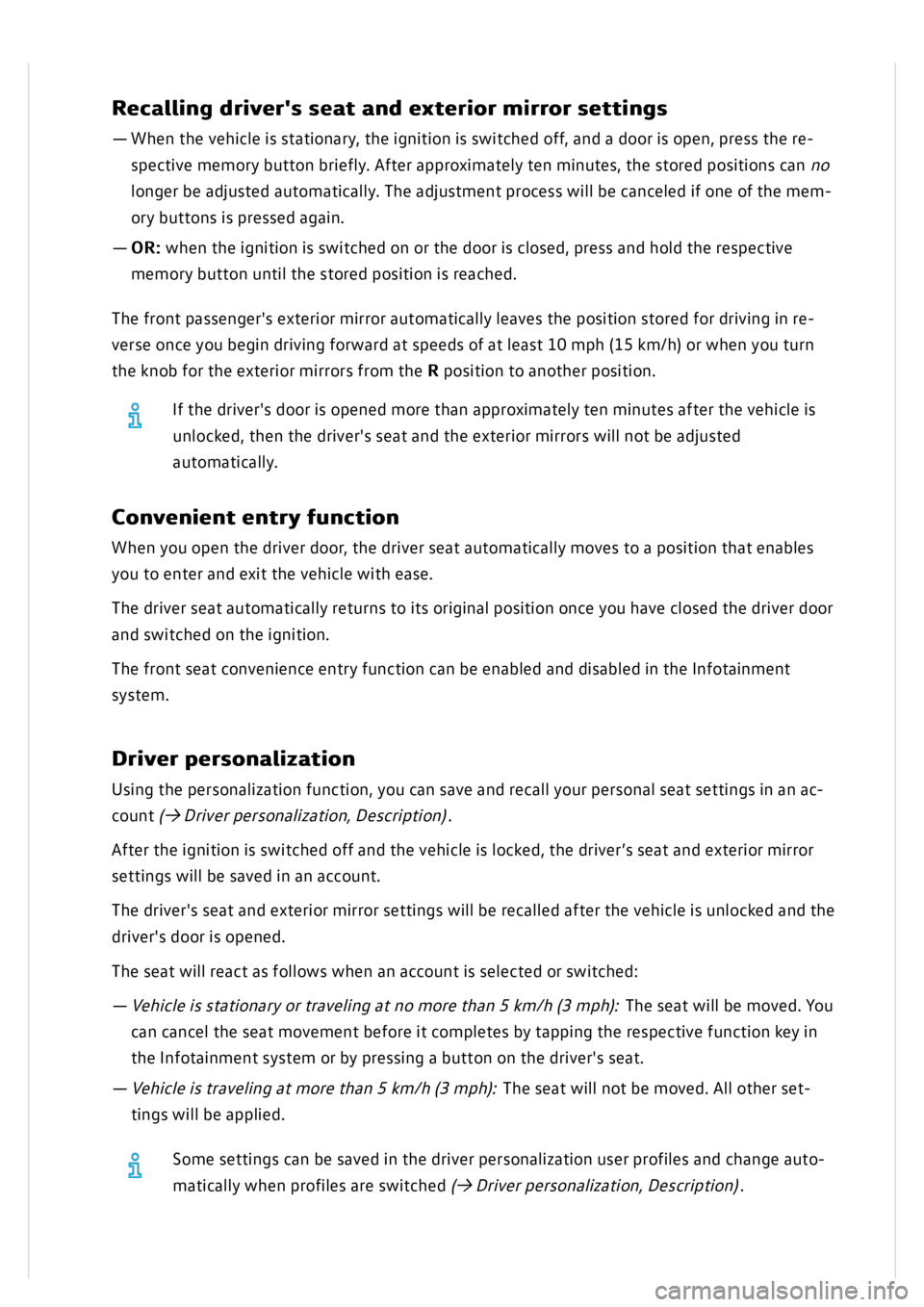 VOLKSWAGEN GOLF MK8 2020  Owners Manual 