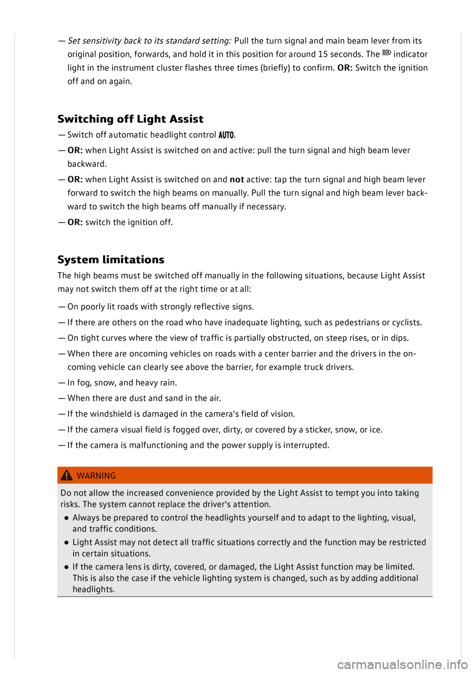VOLKSWAGEN GOLF MK8 2020  Owners Manual 