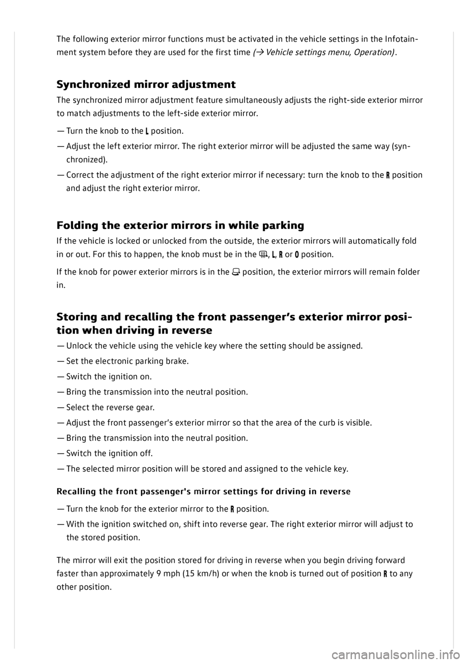 VOLKSWAGEN GOLF MK8 2020  Owners Manual 
