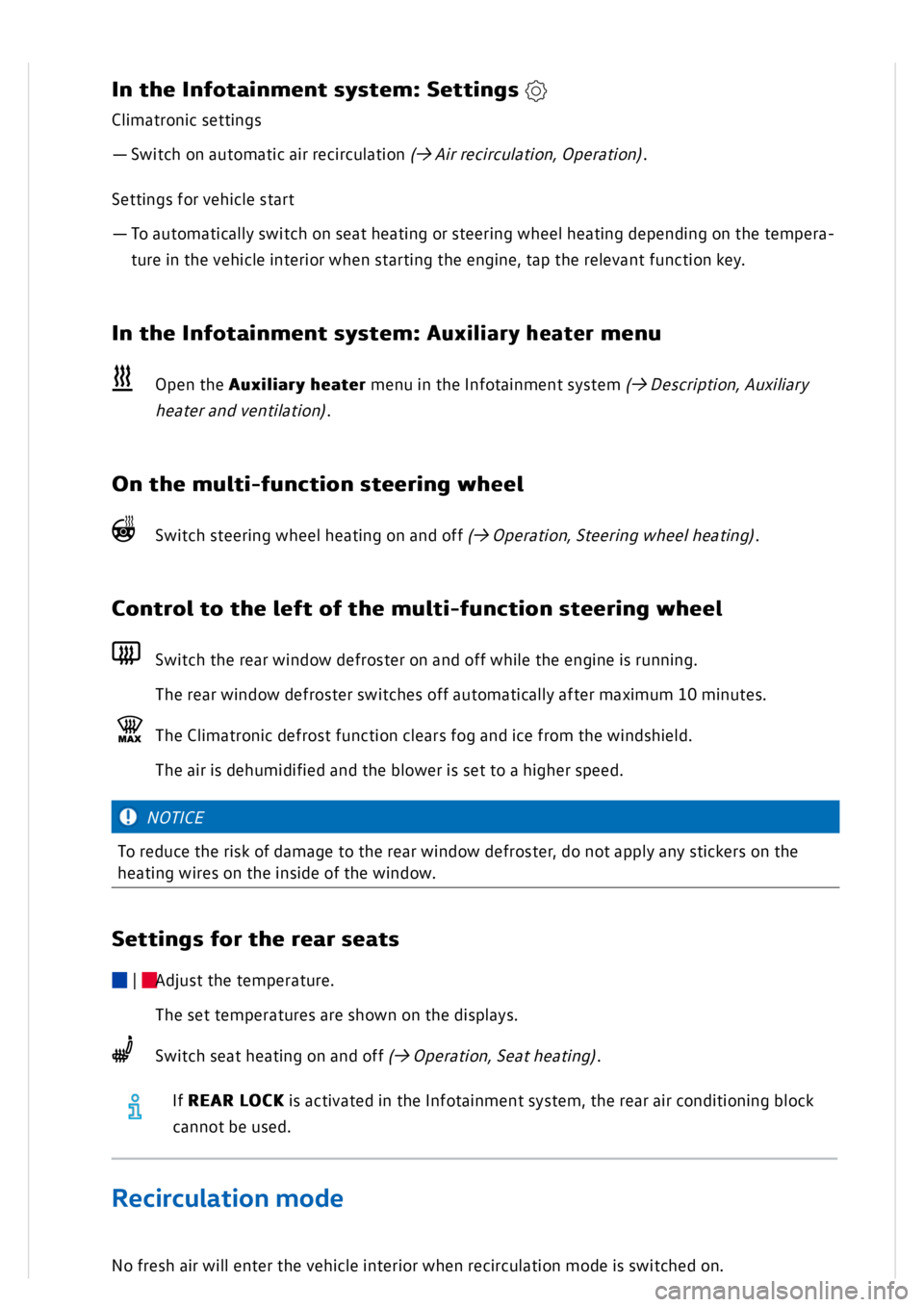 VOLKSWAGEN GOLF MK8 2020  Owners Manual 