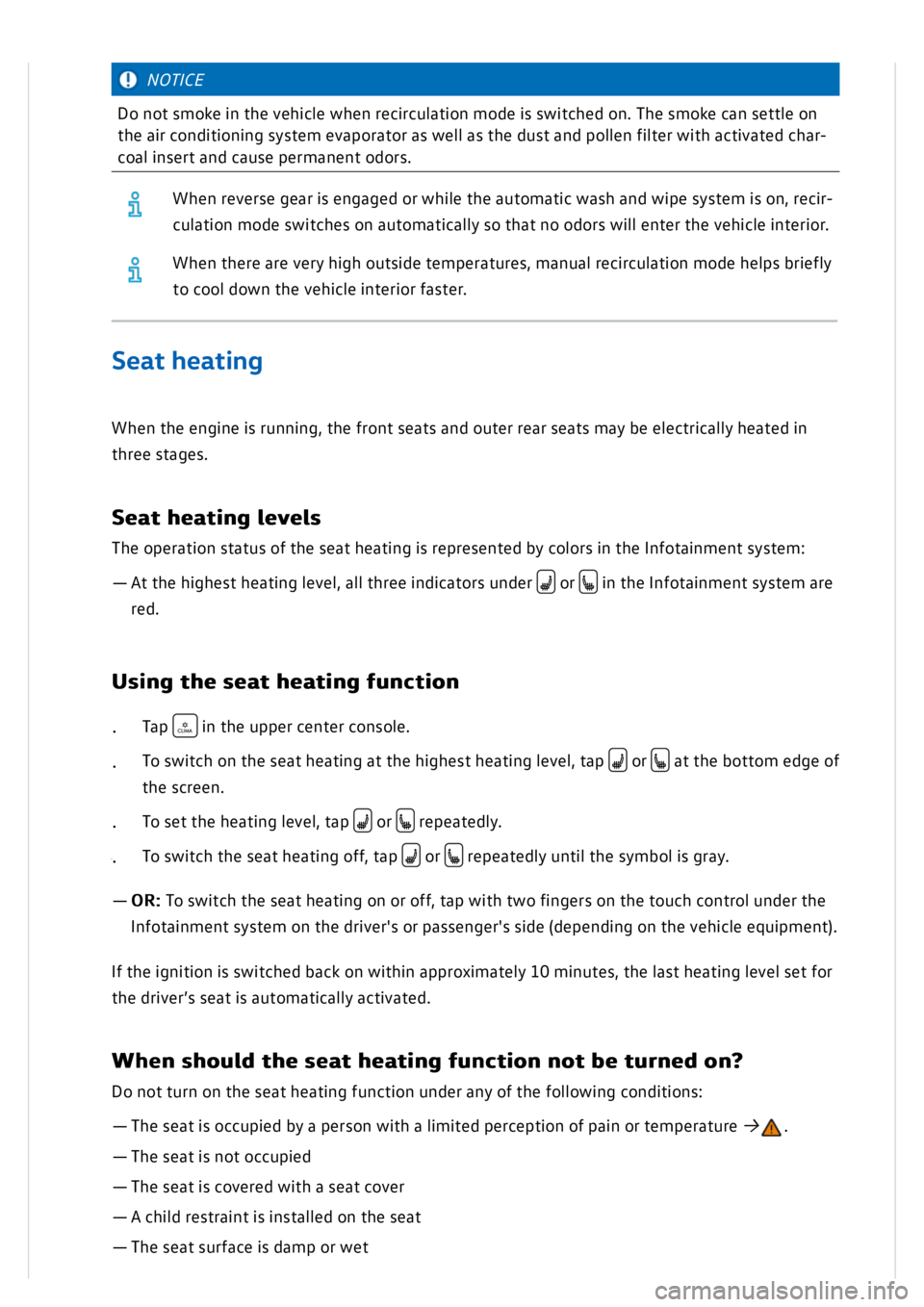 VOLKSWAGEN GOLF MK8 2020  Owners Manual 