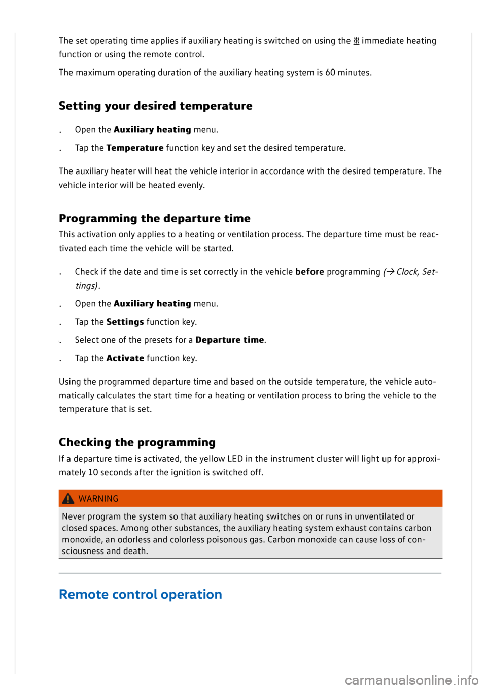 VOLKSWAGEN GOLF MK8 2020  Owners Manual 