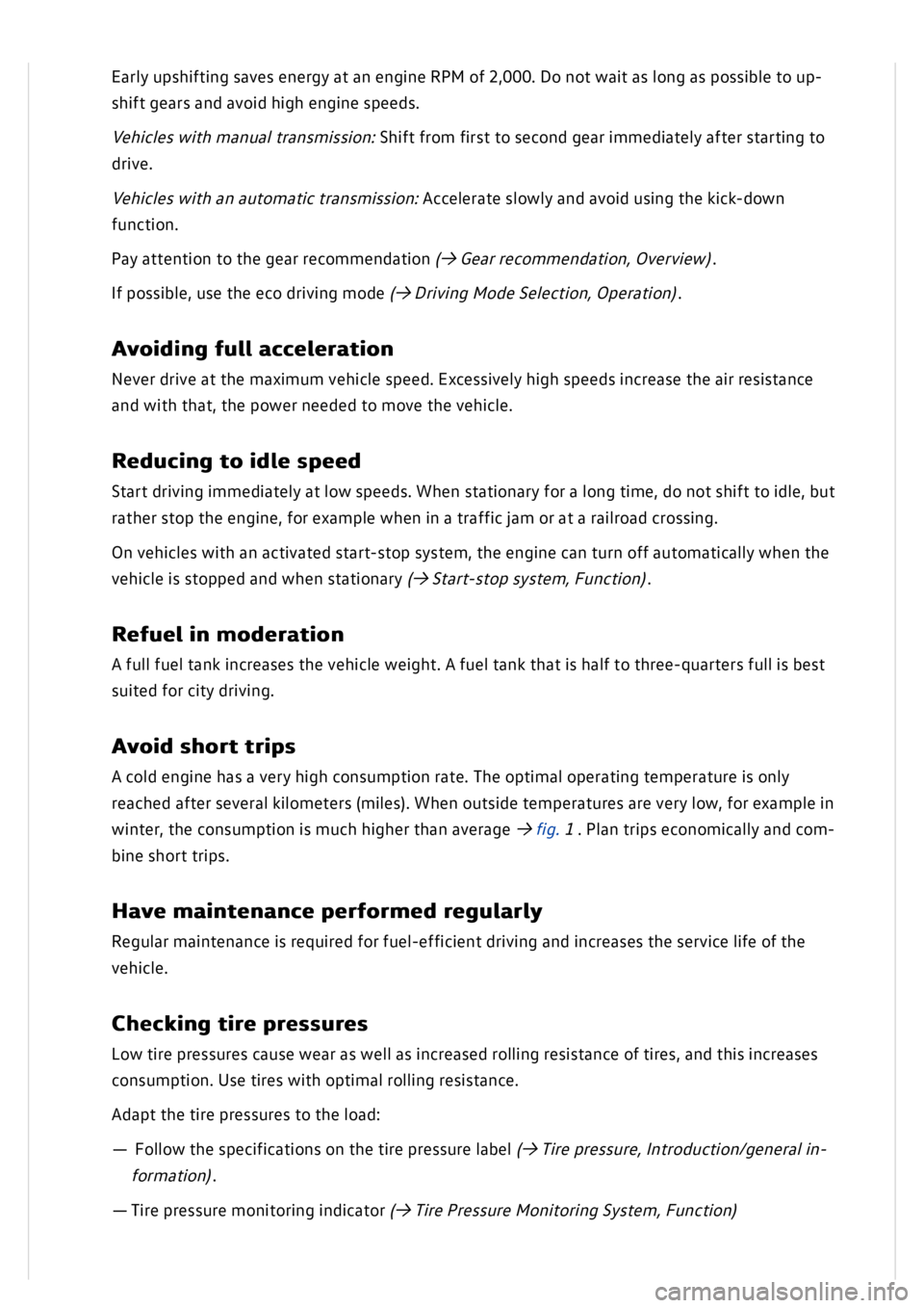 VOLKSWAGEN GOLF MK8 2020  Owners Manual 