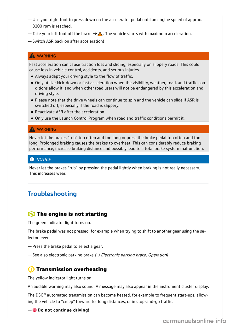 VOLKSWAGEN GOLF MK8 2020  Owners Manual 