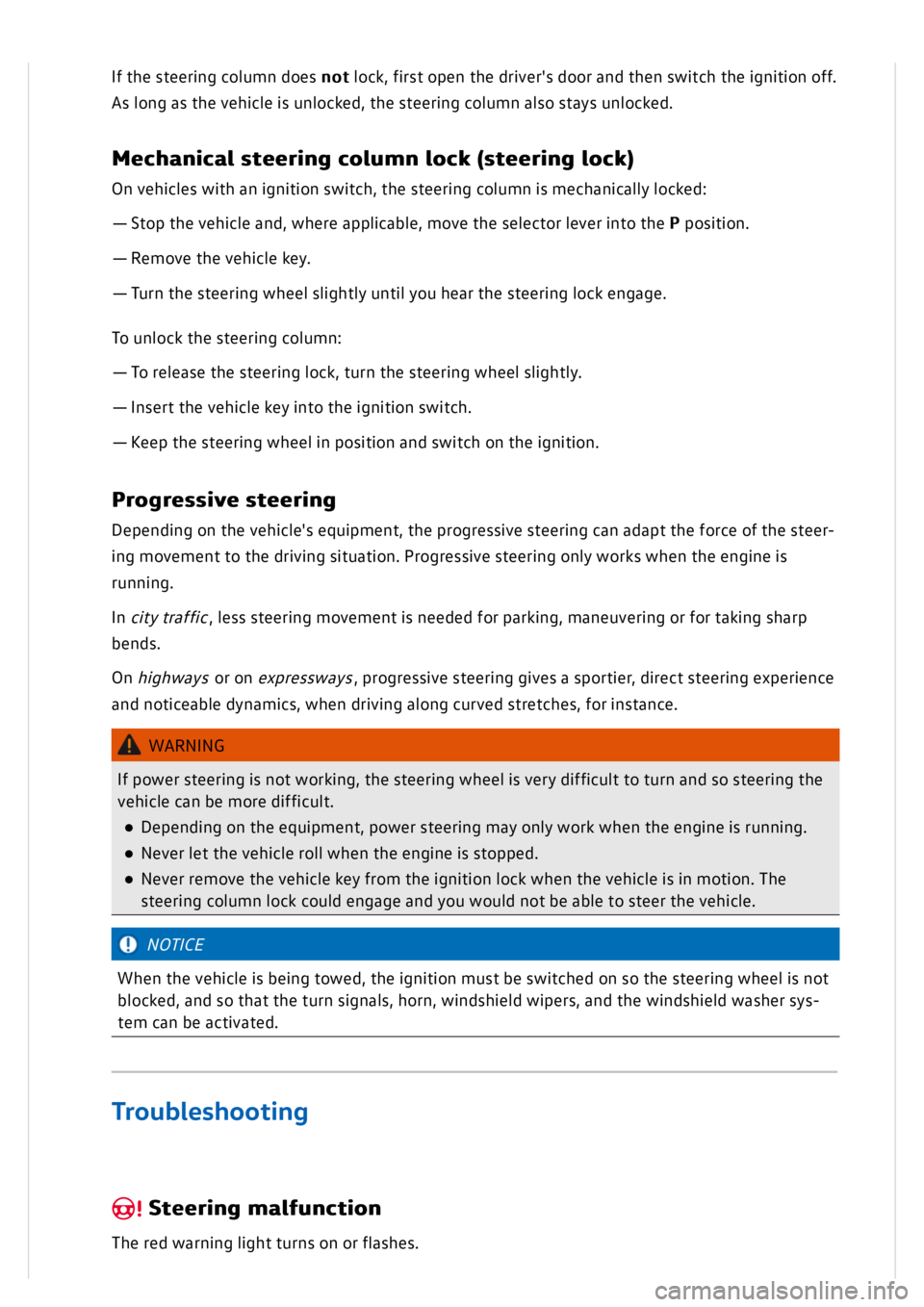 VOLKSWAGEN GOLF MK8 2020  Owners Manual 