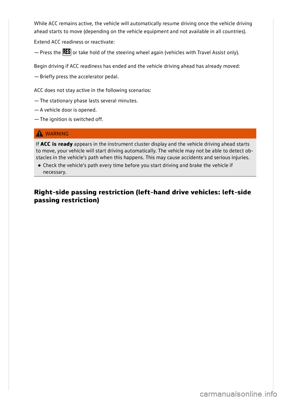 VOLKSWAGEN GOLF MK8 2020  Owners Manual 