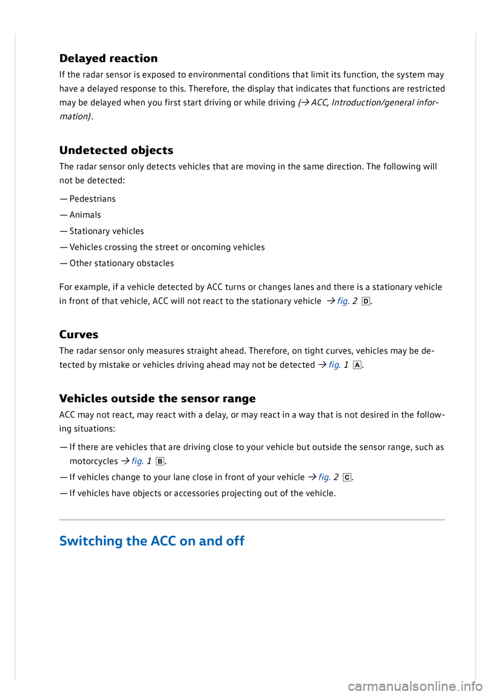 VOLKSWAGEN GOLF MK8 2020  Owners Manual 