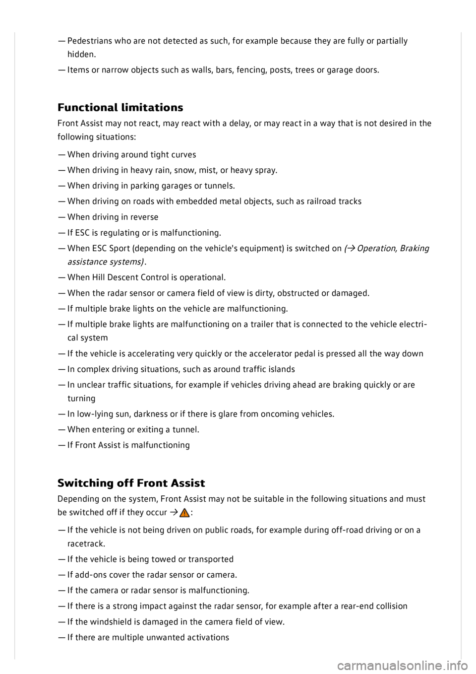 VOLKSWAGEN GOLF MK8 2020  Owners Manual 