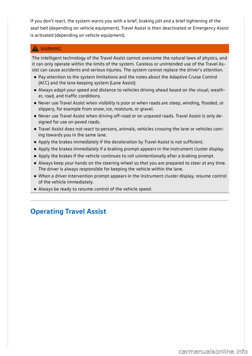VOLKSWAGEN GOLF MK8 2020  Owners Manual 