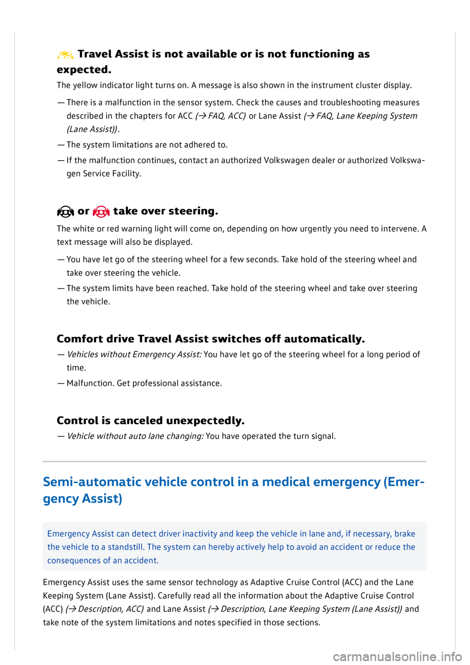 VOLKSWAGEN GOLF MK8 2020  Owners Manual 