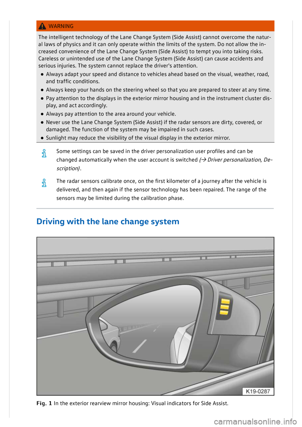 VOLKSWAGEN GOLF MK8 2020  Owners Manual 