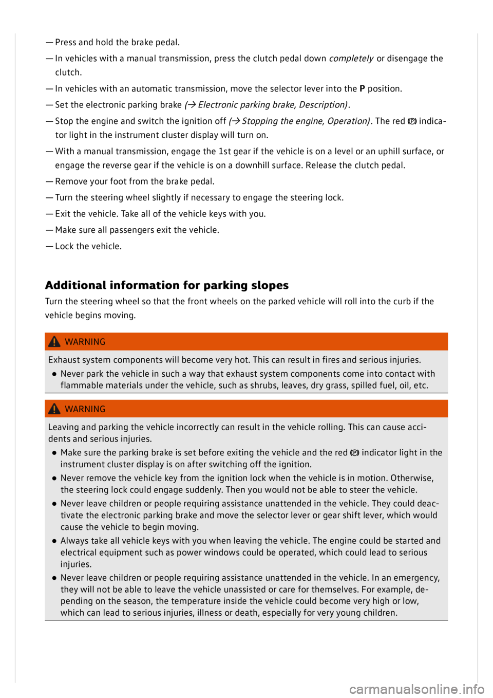 VOLKSWAGEN GOLF MK8 2020  Owners Manual 