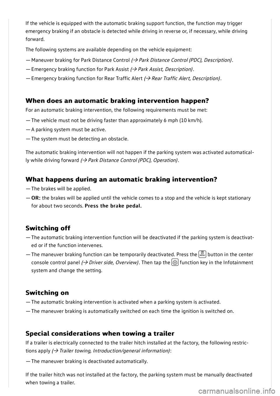 VOLKSWAGEN GOLF MK8 2020  Owners Manual 