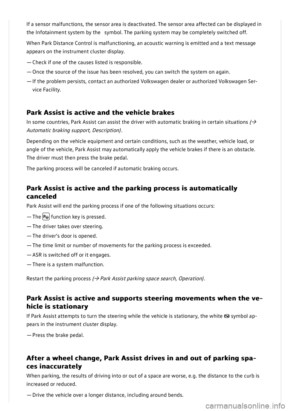 VOLKSWAGEN GOLF MK8 2020  Owners Manual 