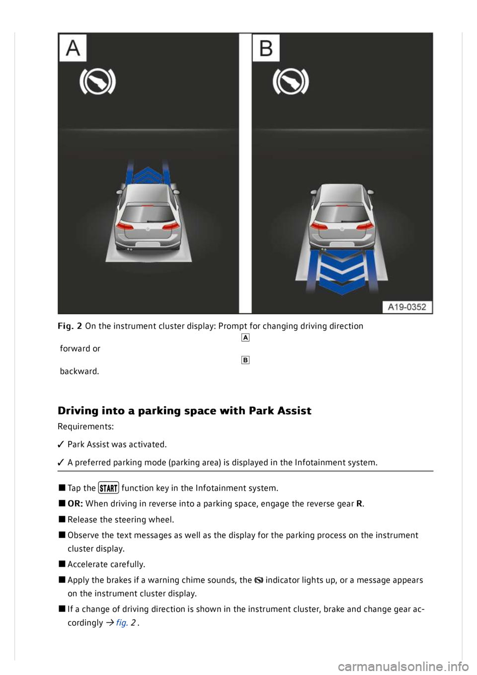 VOLKSWAGEN GOLF MK8 2020  Owners Manual 
