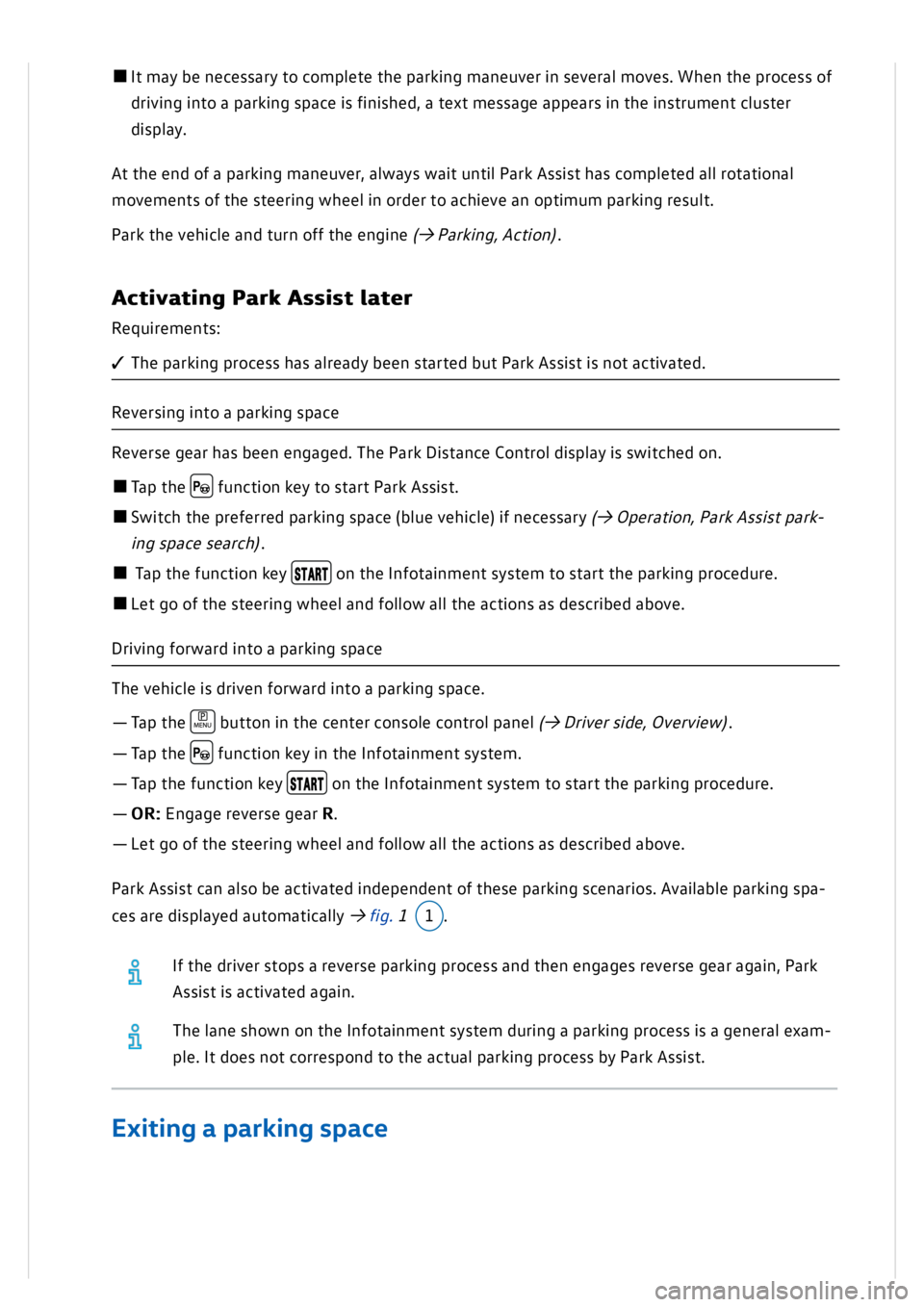 VOLKSWAGEN GOLF MK8 2020  Owners Manual 