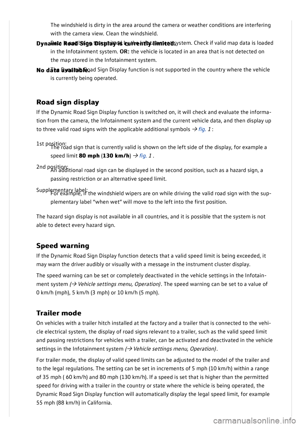 VOLKSWAGEN GOLF MK8 2020  Owners Manual 