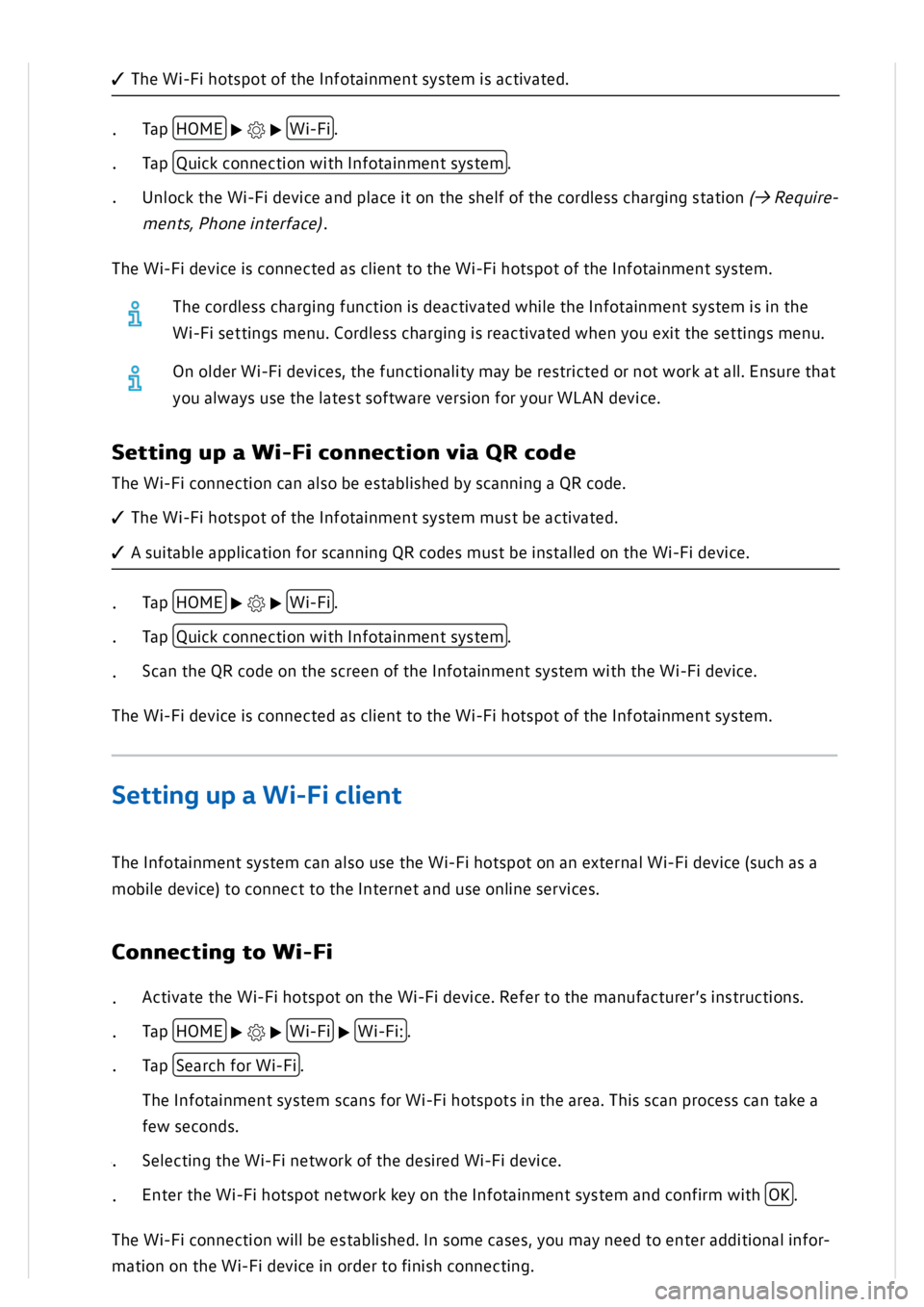 VOLKSWAGEN GOLF MK8 2020  Owners Manual 