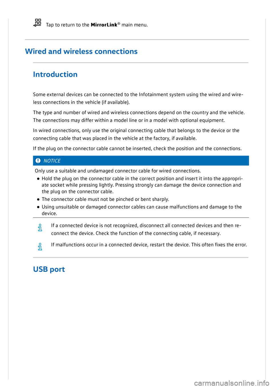 VOLKSWAGEN GOLF MK8 2020  Owners Manual 