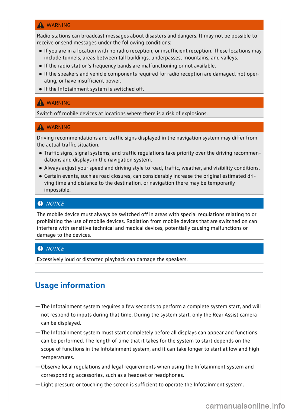 VOLKSWAGEN GOLF MK8 2020  Owners Manual 