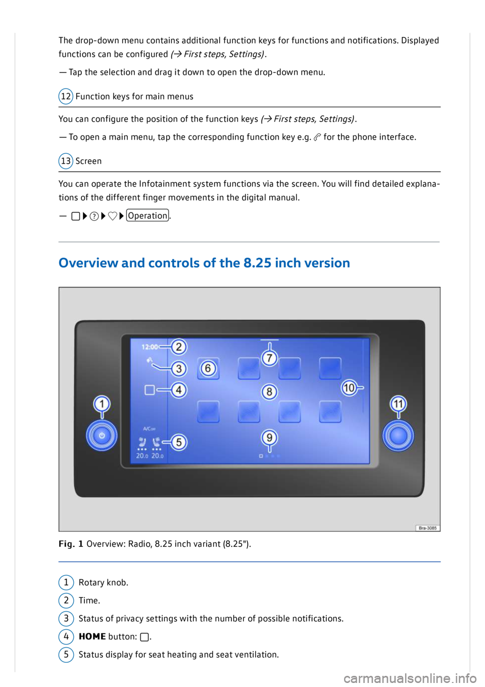 VOLKSWAGEN GOLF MK8 2020  Owners Manual 