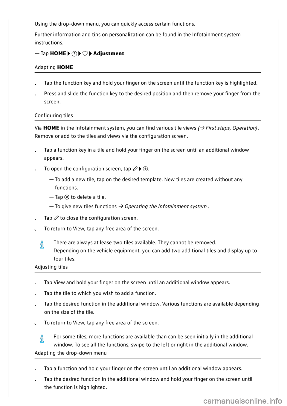 VOLKSWAGEN GOLF MK8 2020  Owners Manual 